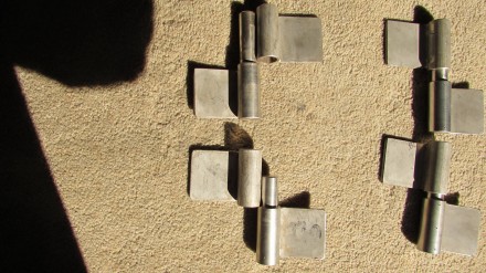 петлі на металічні ворота або двері
виготовлені з прутка нержавіючої сталі Ф20 . . фото 4