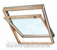 
Velux GZR 3050 – это деревянное мансардное окно эконом класса с центральной ось. . фото 2