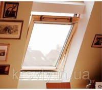 
Velux GZR 3050 – это деревянное мансардное окно эконом класса с центральной ось. . фото 5