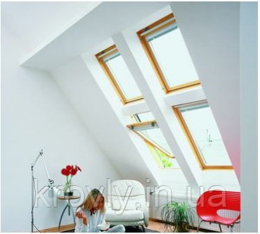 
Velux GZR 3050 – это деревянное мансардное окно эконом класса с центральной ось. . фото 6