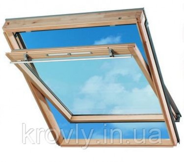 
Velux GZR 3050 – это деревянное мансардное окно эконом класса с центральной ось. . фото 4