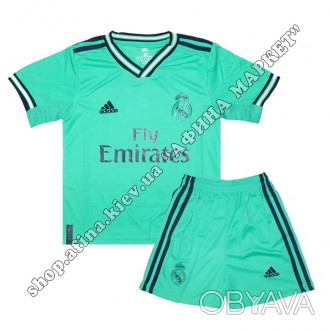 Детская футбольная форма Реал Мадрид 2019-2020 резервная Adidas. Купить футбольн. . фото 1