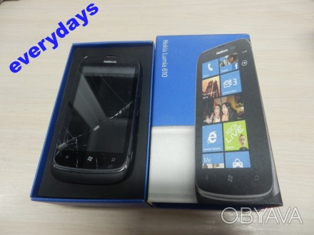 Nokia Lumia 610 Black №1079 на запчасти