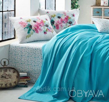 Летнее постельное белье с вафельной простыней Jasmina
	
	
	Призводитель
	Cotton . . фото 1