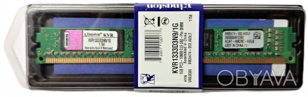 Память для ПК DDR3 1GB 1333 MHz Kingston ValueRAM KVR1333D3N9/1G