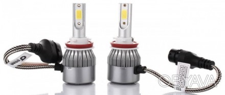
Автомобильная LED лампа C6-H11
Комплект автомобільних LED ламп C6 H11 має підви. . фото 1