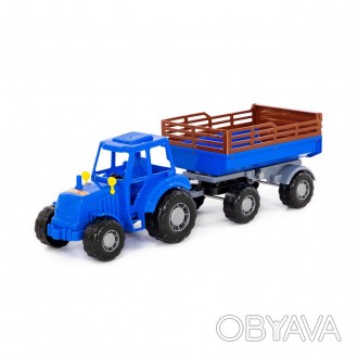 Синий трактор из мультика для малышей Синий трактор станет прекрасным подарком д. . фото 1