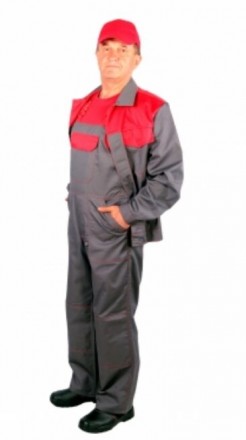 Костюм рабочий куртка полукомбинезон Лион 

Костюм состоит из куртки и полуком. . фото 2