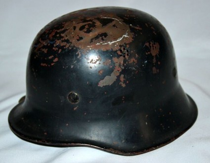 Стальной шлем пожарника M34.
В тяжелом металле
Размер 57
Без реставрации.. . фото 2