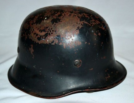 Стальной шлем пожарника M34.
В тяжелом металле
Размер 57
Без реставрации.. . фото 7