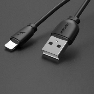 Кабель зарядне iPad iPhone Lightning Remax Fast Charging RC-134i 1 метр чорний. Киев. фото 1 Кабель зарядне iPad iPhone Lightning Remax Fast Charging RC-134i 1 метр чорний. Киев. фото 1