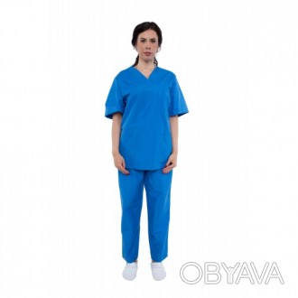Костюм медицинский модельный женский состоит из рубашки и брюк

Рубашка прямог. . фото 1