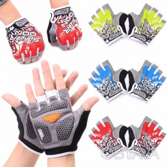Качественные перчатки для велоспорта защищающие руки от физических повреждений, . . фото 1