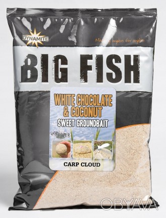 
Прикормка Big Fish White Choco & Coco 1,8 кг
Dynamite Baits - cладкая универсал. . фото 1