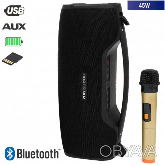 Bluetooth-колонка HOPESTAR-A6 PRO, микрофон-караоке, StrongPower
Любите чистый м. . фото 1