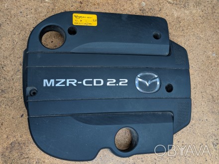 MZR-CD 2.2 Мазда 6  2008 рік. Кришка декоративна двигуна,кожух. . фото 1
