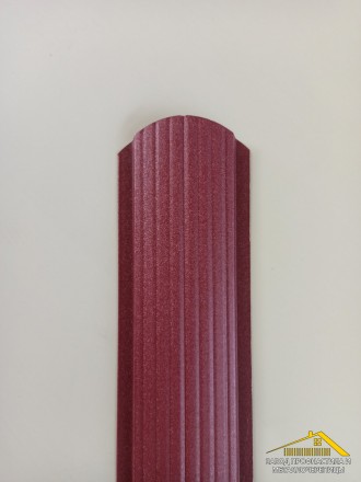 Евроштакетник — матовый вишнёвого цвета Ral 3005

Штакетник для забора в. . фото 8