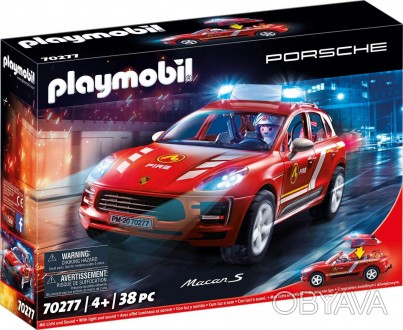 
Playmobil 70277 Серия City Action Порш Макан Пожарная бригада Porsche Macan S F. . фото 1