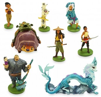 Игровой набор фигурок Рая и последний дракон Disney.
Размер игрушек - до 12 см
. . фото 2