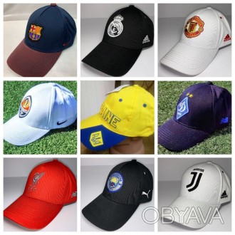 Бейсболки, панамы, кепки, шапки, шарфы, бейсболка футбольных клубов.