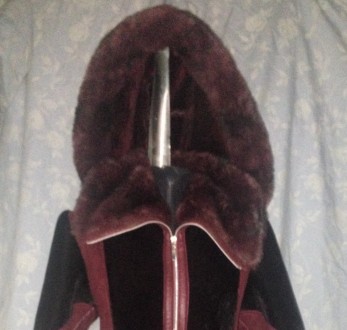 Женская искусственная дубленка, теплая зимняя куртка Slata. Пр-во Украина. Новая. . фото 8