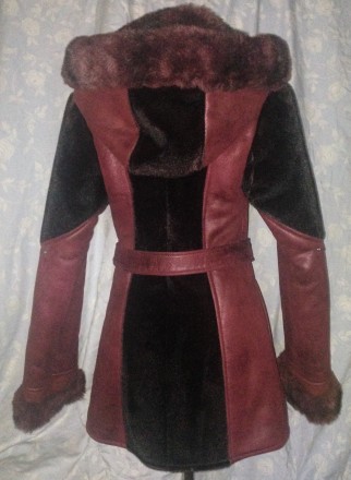 Женская искусственная дубленка, теплая зимняя куртка Slata. Пр-во Украина. Новая. . фото 3