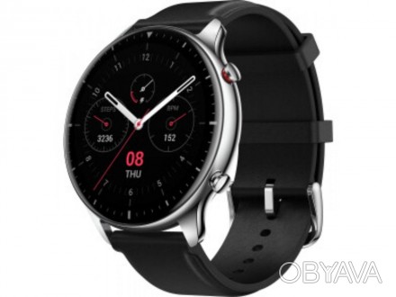 
Смарт часы Xiaomi Amazfit GTR 2 Obsidian черные Sport Global
	
	
	Водонепроница. . фото 1