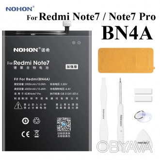 Аккумуляторная батарея NOHON BN4A на Xiaomi Redmi Note 7/7Pro 4000mAh