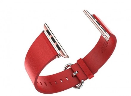 ремешок classic buckle watchband soft Leather 38/40/42/44mm   Ремешок для Apple . . фото 3