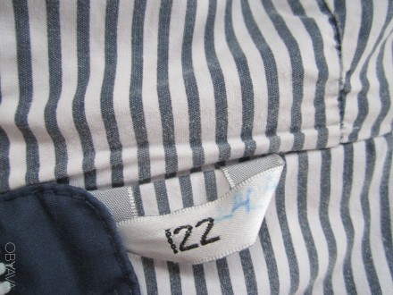 Куртка  ветровка  р.122, на 7-9 лет, Германия.
Цвет - синий , отделочная ткань . . фото 10