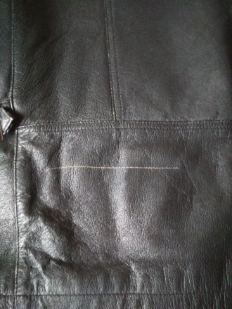 Куртка кожаная мужская зимняя тёплая в хорошем состоянии. Есть небольшие потерто. . фото 7