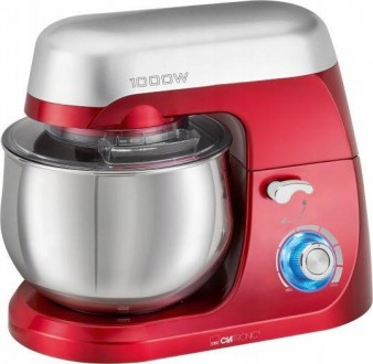 Кухонный комбайн (тестомес) CLATRONIC KM 3709 RED 1000 Вт. Нововолинськ. фото 1 Кухонный комбайн (тестомес) CLATRONIC KM 3709 RED 1000 Вт. Нововолинськ. фото 1