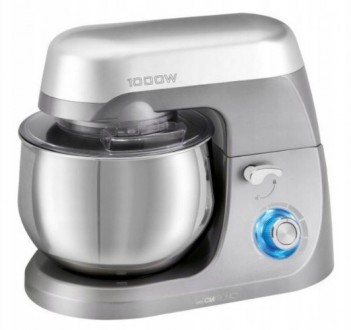 Кухонный комбайн (тестомес) CLATRONIC KM 3709 SYLVER 1000 Вт. Нововолинськ. фото 1 Кухонный комбайн (тестомес) CLATRONIC KM 3709 SYLVER 1000 Вт. Нововолинськ. фото 1