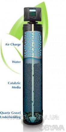 Фильтр обезжелезивания воды предназначен для удаления железа и сероводорода. Уст. . фото 1
