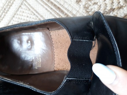 Продам мужские черные классические туфли/лоферы известного бренда TopMan в отлич. . фото 6