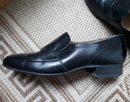 Продам мужские черные классические туфли/лоферы известного бренда TopMan в отлич. . фото 4