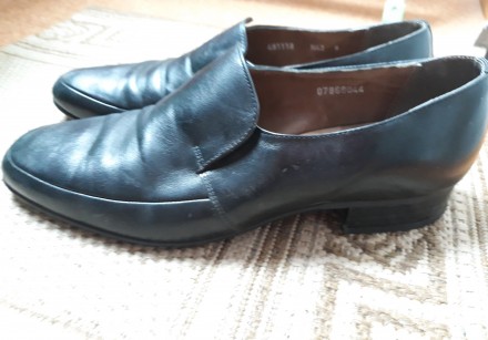 Продам мужские черные классические туфли/лоферы известного бренда TopMan в отлич. . фото 7