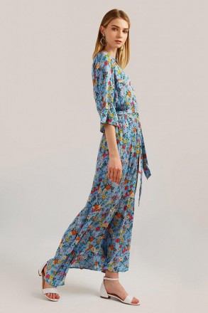 Летнее длинное платье в пол Finn Flare с эффектным цветочным принтом станет для . . фото 6