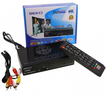 T2-тюнер ресивер DVB-T2 BEKO T777 4K IPTV YouTube. Івано-Франківськ. фото 1 T2-тюнер ресивер DVB-T2 BEKO T777 4K IPTV YouTube. Івано-Франківськ. фото 1