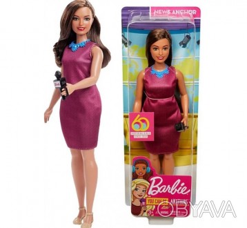 
 Кукла Барби телеведущая Barbie Careers News Anchor Барбі телеведуча. . фото 1