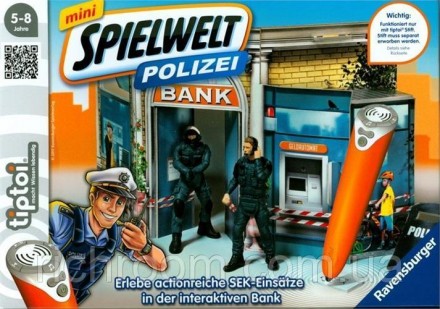Интерактивная игра Tiptoi "Полиция" от немецкого бренда Ravensburger.
Набор Поли. . фото 4
