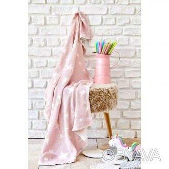 Детское покрывало пике Karaca Home - Baby star pembe розовый 80*120
Производител. . фото 1