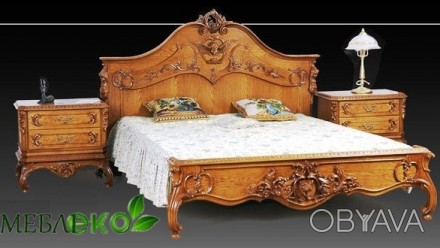Дорогі меблі, Ліжко Різна Корольова
Ліжко різьблене дерев'яне "Короле. . фото 1