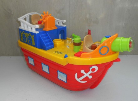 Интерактивная игрушка большой Пиратский Корабль Kiddieland  Киддиленд. 
Размер:. . фото 4