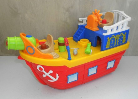 Интерактивная игрушка большой Пиратский Корабль Kiddieland  Киддиленд. 
Размер:. . фото 3