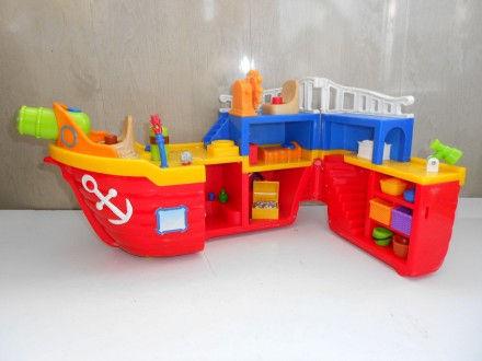 Интерактивная игрушка большой Пиратский Корабль Kiddieland  Киддиленд. 
Размер:. . фото 2