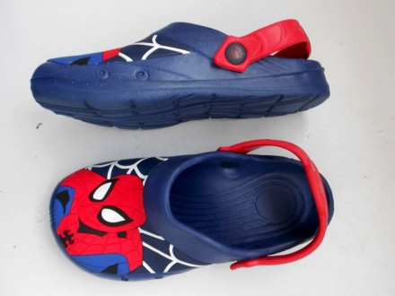 Детские легкие кроксы Marvel  Спайдермен Человек паук
Размер:  2   По стельке: . . фото 5