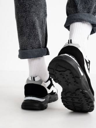 Кроссовки унисекс брендовые весенне-летние, большие размеры на широкую ногу FASH. . фото 5