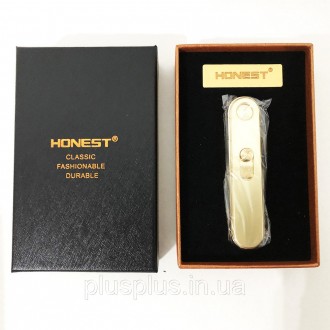 USB зажигалка в подарочной упаковке "Honest" 4825 Original (спираль накаливания). . фото 6