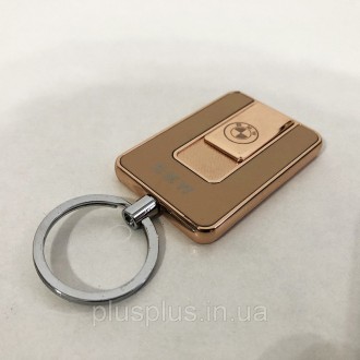 Электронная спиральная USB-зажигалка-брелок Lighter 811 с логотипом BMW – это мн. . фото 8